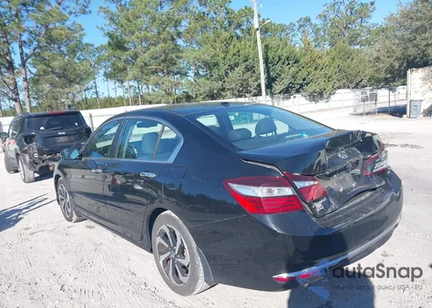 2016 Honda Accord Exl z USA, uszkodzony, nr VIN 1HGCR2F87GA085453